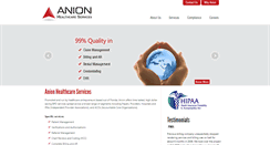 Desktop Screenshot of anion.com